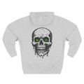 Skull Graphic Unisex Fleece Hoodie | Bold Streetwear Hoodie | Comfortable Soft Pullover | Edgy Casual Sweatshirt