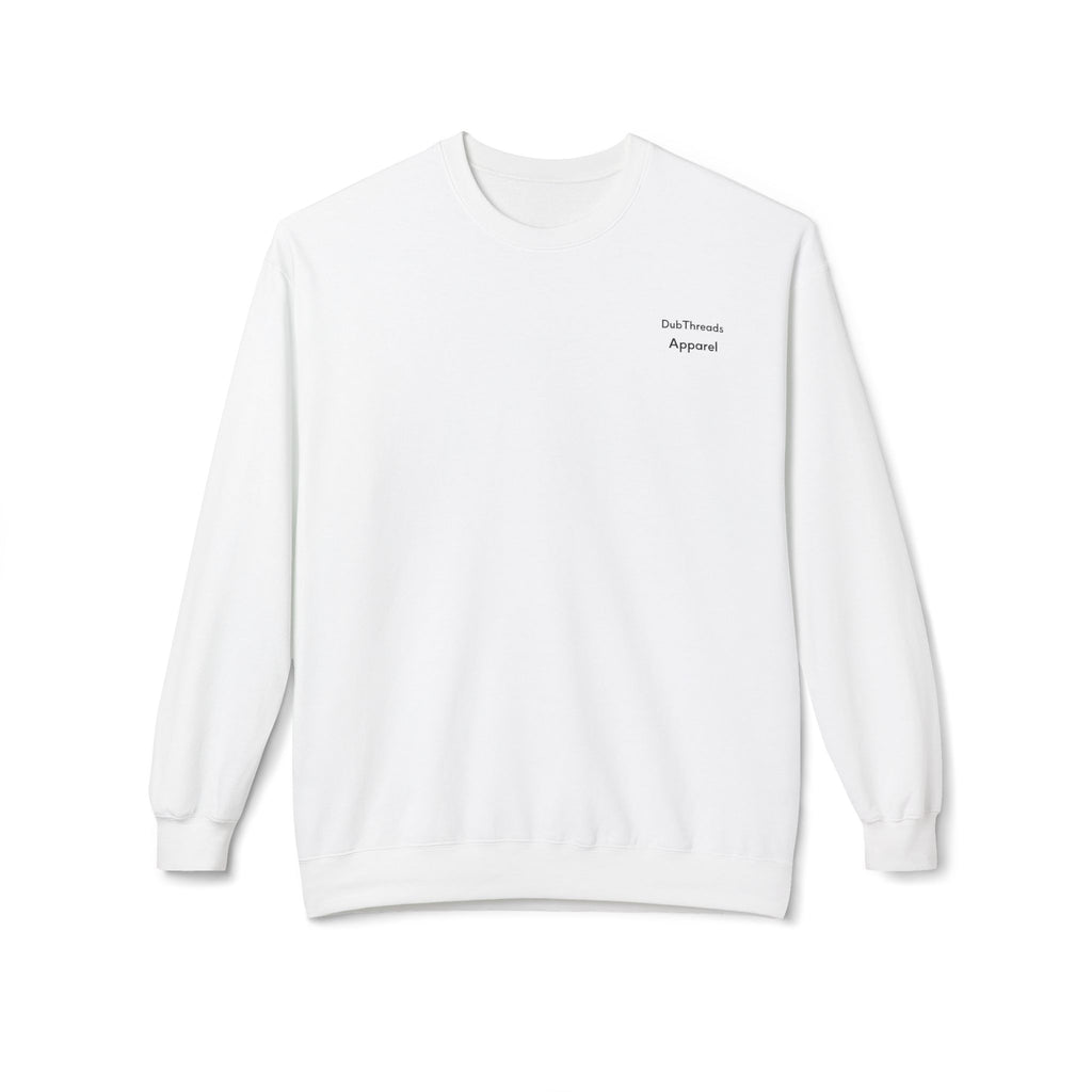 Fish Skeleton Illustration Crewneck Sweatshirt | 'Style That Bites' Graphic