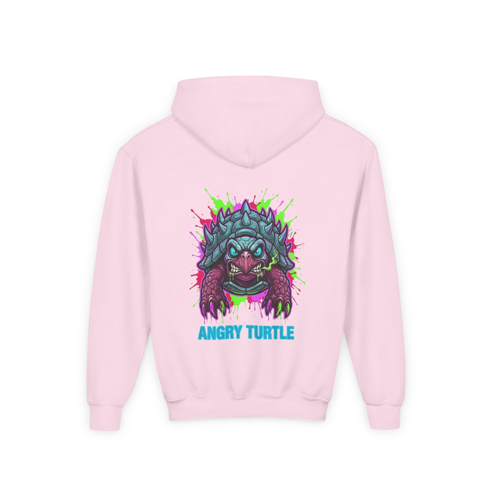 Angry Turtle youth hoodie | Graphic Turtle Illustration sweatshirt