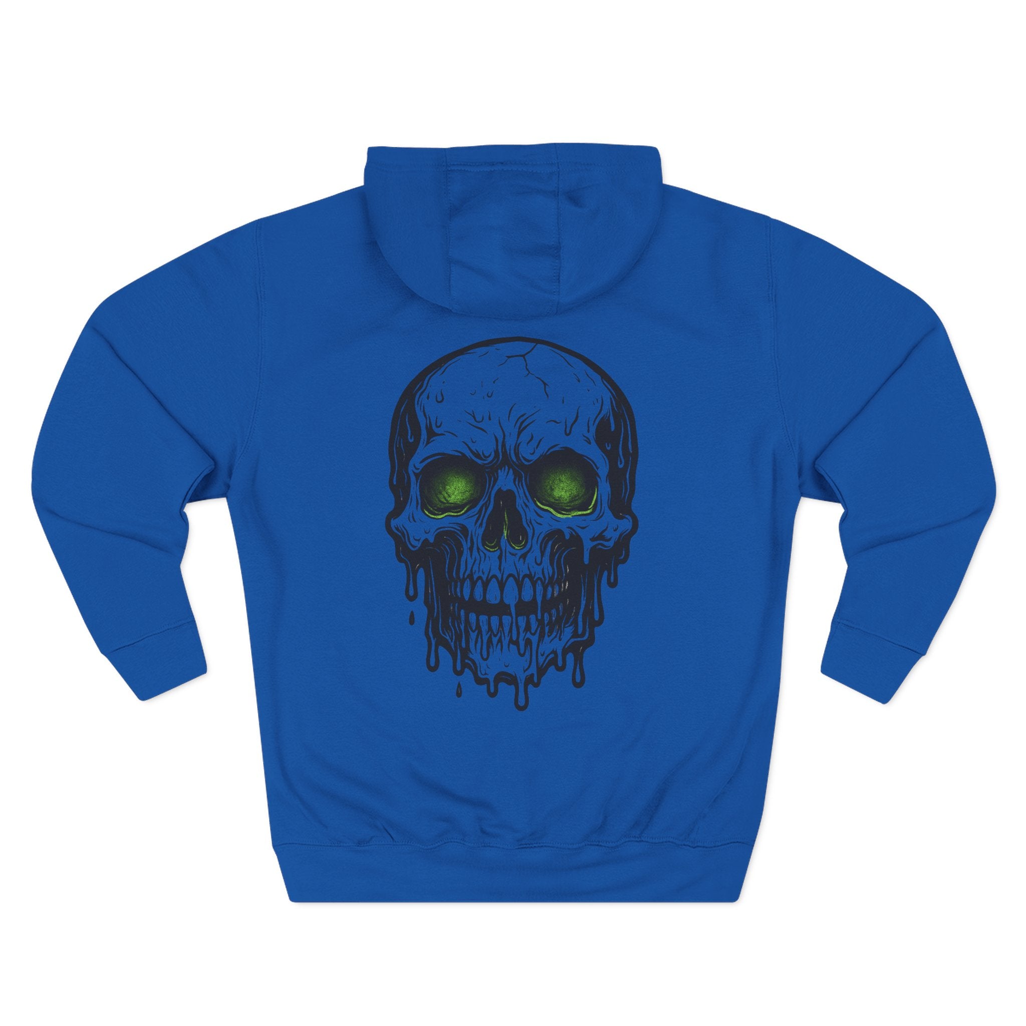 Skull Graphic Unisex Fleece Hoodie | Bold Streetwear Hoodie | Comfortable Soft Pullover | Edgy Casual Sweatshirt