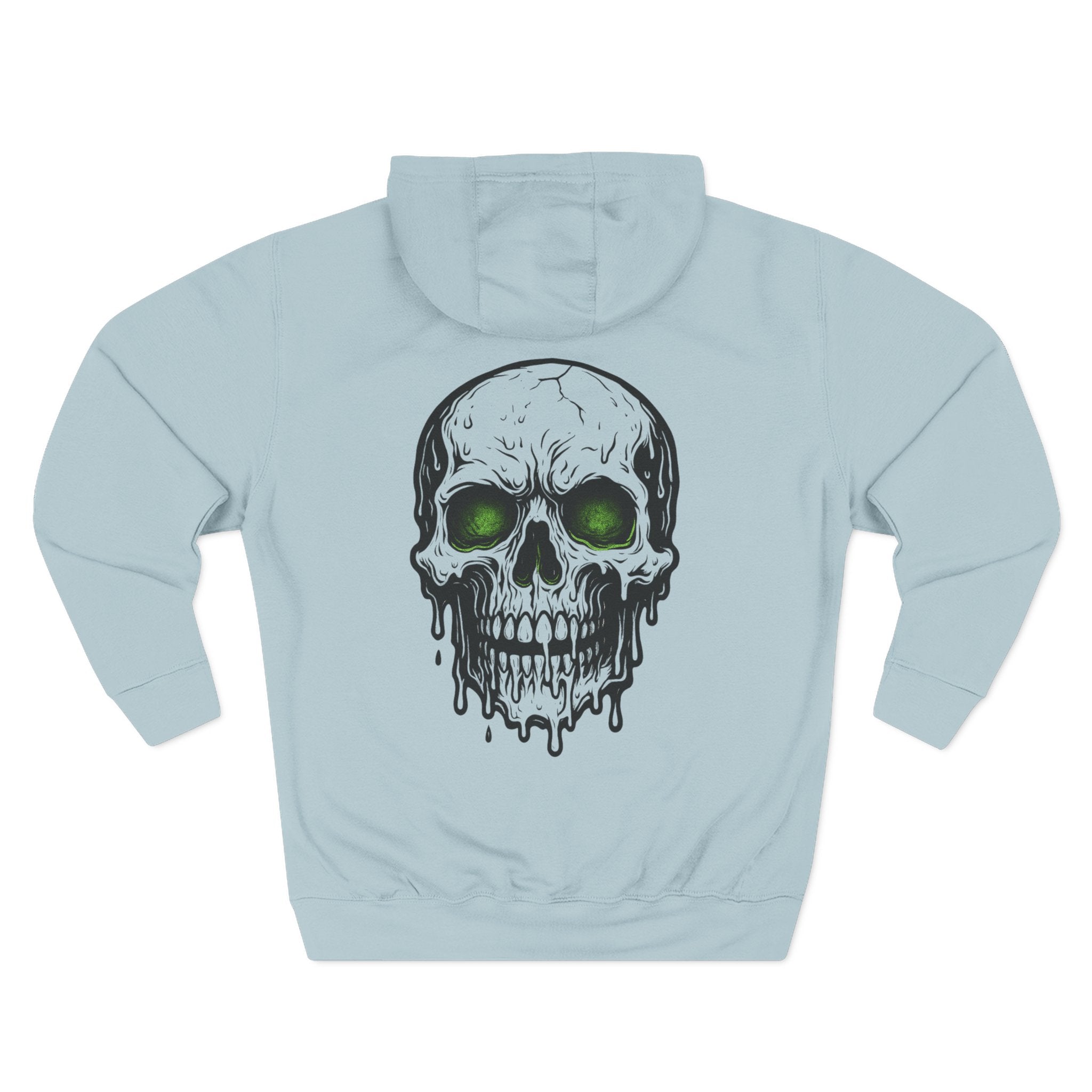 Skull Graphic Unisex Fleece Hoodie | Bold Streetwear Hoodie | Comfortable Soft Pullover | Edgy Casual Sweatshirt