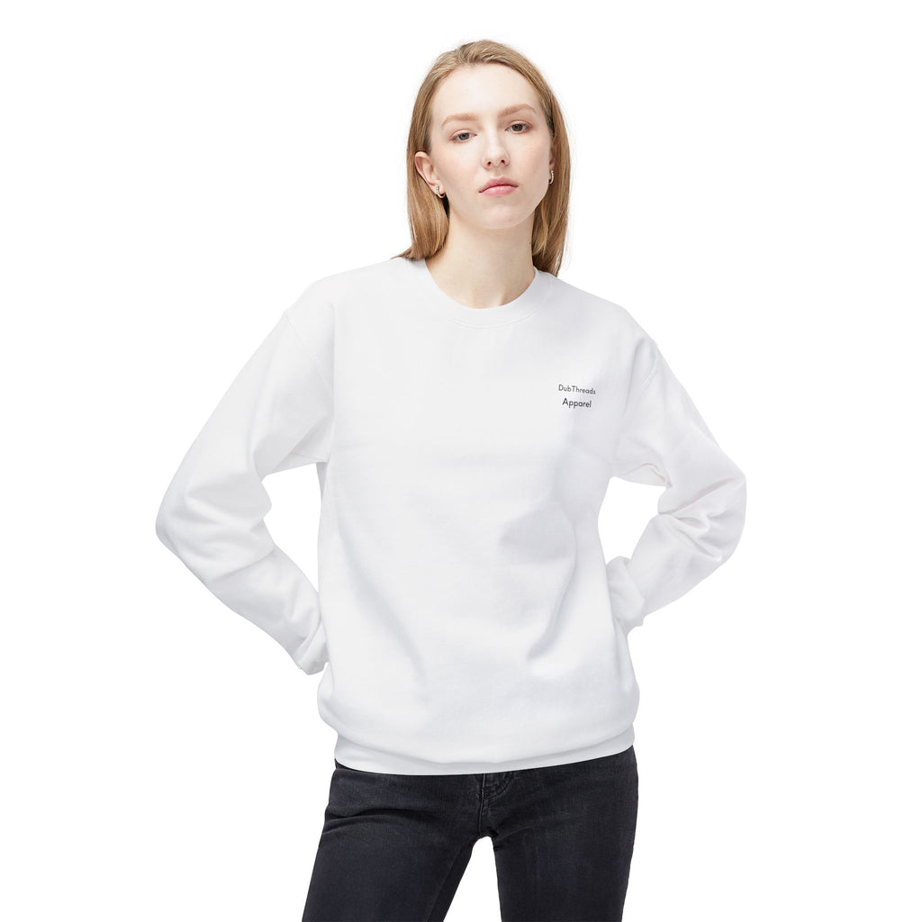 Fish Skeleton Illustration Crewneck Sweatshirt | 'Style That Bites' Graphic