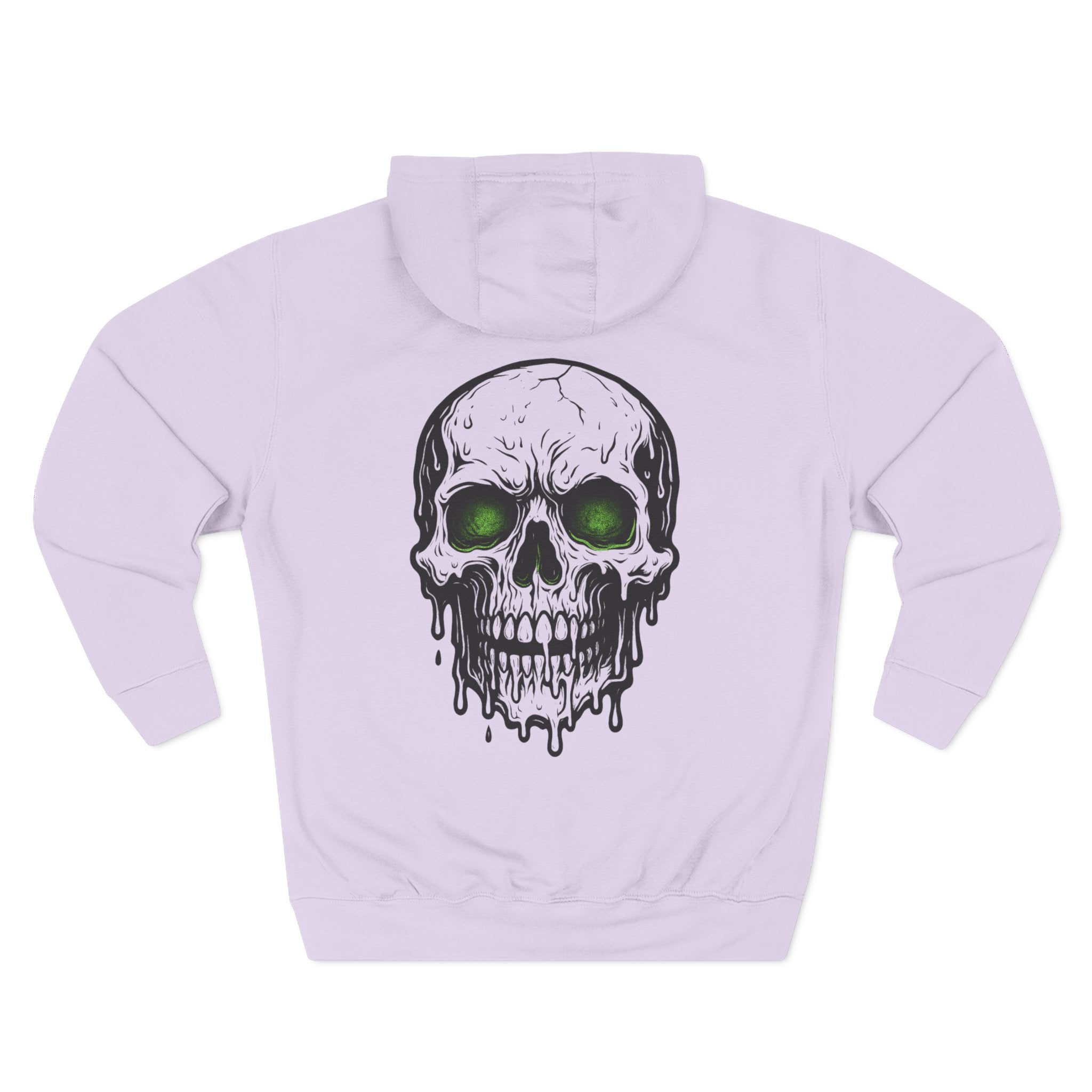 Skull Graphic Unisex Fleece Hoodie | Bold Streetwear Hoodie | Comfortable Soft Pullover | Edgy Casual Sweatshirt